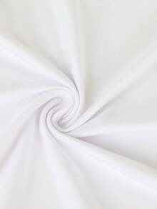 Camiseta navideña de mujer con cuello redondo y manga corta, diseño holgado y casual con estampado de Papá Noel, renos y gorros navideños. Ideal para las fiestas, vacaciones o viajes durante la Navidad. Su tela suave y ligera brinda comodidad y un estilo festivo encantador. - Blanco - Ver 5