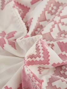 1 pieza Funda de sofá con tema navideño, decoración de fiesta festiva - Tela suave y elástica adecuada para restaurantes, apartamentos, dormitorios, hoteles, decoración navideña del hogar, decoración navideña, decoración festiva, decoración estacional, ajuste ceñido, decoración de dormitorio