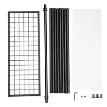 Clothes Rail, Clothes Rack, Garment Rack With Steel Frame, With Hanging Rail And Shelf, 33.5 X 92.5 X 153 Cm, For Bedroom, Dressing Room, Laundry Room,Matte Black/WhiteDrying Rack - Black - View 2