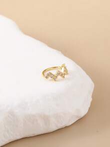 1pc Sexy Personalized Women's Pierced Nose Ring W-Shaped Nose Hoop Nose Stud Nose Jewelry, Party/Birthday Gift