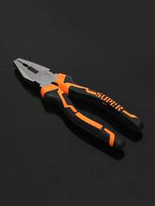 1pc 8 Inch Carbon Steel Wire Cutter - Multipurpose Wire Cutter, Electrician Wire Cutter Pliers For Electricians Craftsmen Mechanical Maintenance, Garden Shears