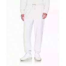 Armani Exchange Men's Cozy Lab Pique Scrunch Jogger |  | Men Sports Shorts - trắng đục - Xem 1