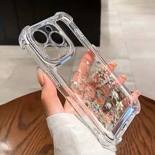 Funda creativa para teléfono Funda de teléfono: Floral multicolor 7/8 Plus, funda suave anti-caída, simple y premium, compatible con iPhone 14 Pro Max, funda para teléfono Apple 13, pareja XS Max nueva 12 Pro anti-caída XR esmerilada 11 unisex 13 cobertura completa 15 PRO funda suave 15 cubierta protectora suave y a prueba de golpes para chicas y mujeres - 1 pieza - Ver 11