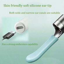 Ear Wax Removal, Ear Cleaner With Camera And Light, Ear Wax Removal Kit With9 Pcs Set, Ear Wax Removal Tool Camera With 1080P, Ear Cleaning Kit With 6 Spoons, Ear Camera For IOS & Android - Black - View 5