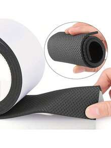 1 Roll Thick Anti-Slip Wearable Shoe Sole Sticker - Abrasion Resistant For Heels, Sports And Sandals Suitable For High Heels,Sports Shoes And Sandalssuitables For High Heelshoes. Noiseless Odorless Black Textured Surface Enhances Grip Shoe Accessories, Shoes Sole For Women Insulation,Galentines,Puppy,Carnival,Party Decorations