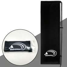 Black Badminton Rackets Bag Large Capacity Wear Resistant Racquet Pouch Cover Resistant To Dirt Sport Supplies Drawstring Pocket