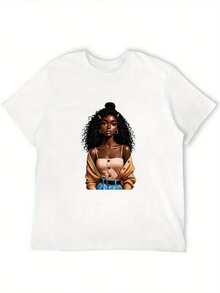 Camisetas de poder de talla grande: mangas cortas inspiradas en streetwear hasta 5XL - Existencias limitadas - blanco - Ver 3