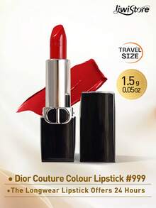 Dior Satin Lipstick 999# 1.5g [Mini Size] - 999# - View 2