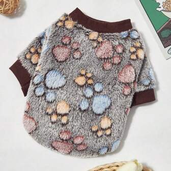 Pet Autumn/Winter Flannel Knitted Sweaters For Puppies, Dogs, Cats, Bichon Frise, Teddy Pets, Quadruped Clothes, Suitable For Multiple Dog Breeds, Best-Selling For Teddy, Pomeranian, Chihuahua