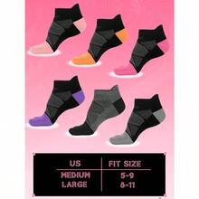20256 Pairs Women Men Ankle Toe Socks Cotton Warm Crew Toe Separator Socks For Athletic Running - Nhiều màu - Xem 3