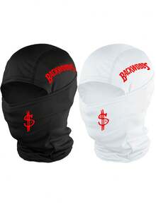 1 szt./2 szt. unisexowa kominiarka z nadrukiem, ocieplacz na szyję, oddychająca nakrycie głowy do uprawiania sportów na świeżym powietrzu, odpowiednia na codzienne wyjścia, wędrówki, wędkowanie, dojazdy do pracy