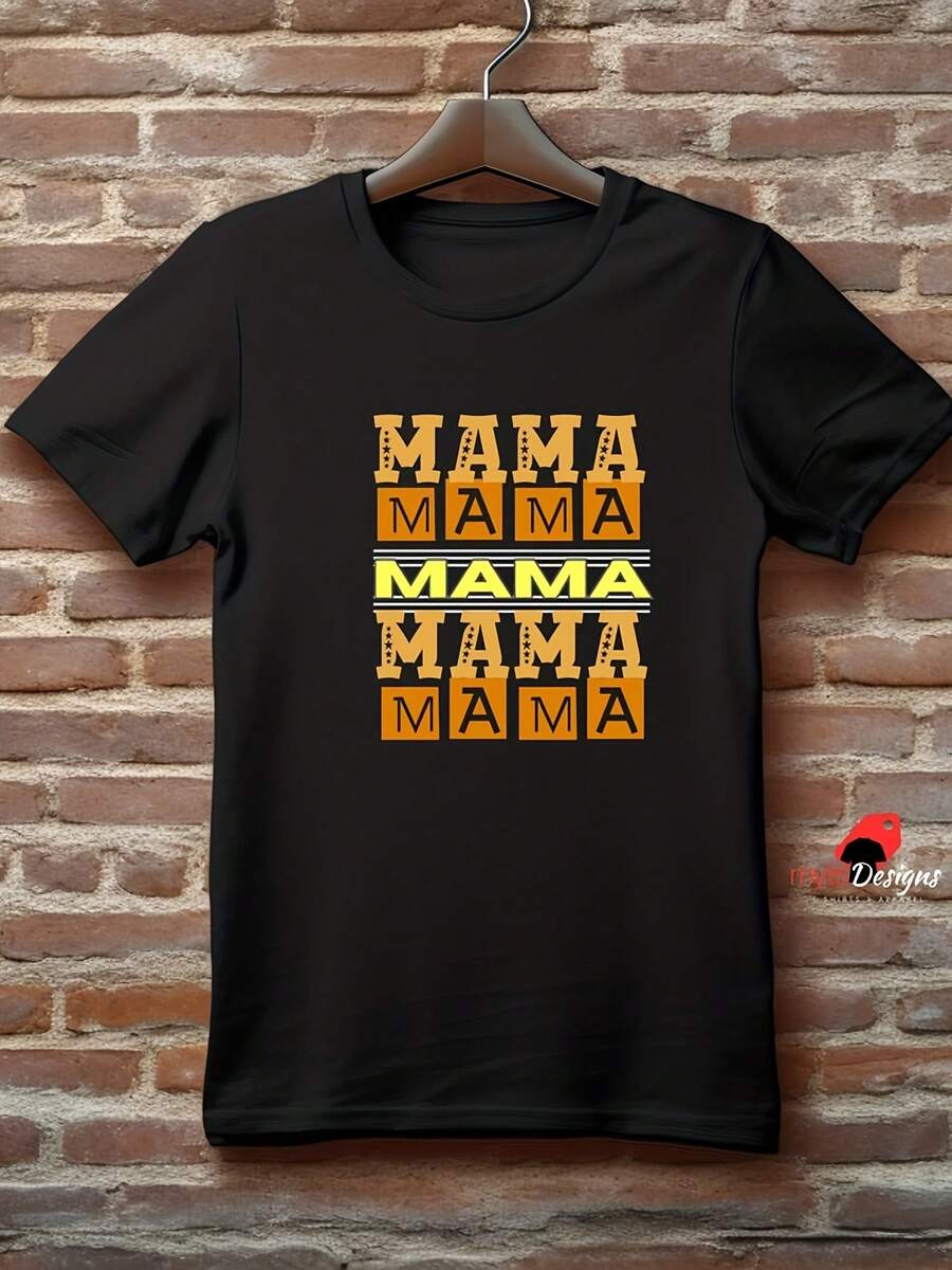 Mama Mama T-Shirt, Mothers Day Shirt, Gift For Mom Shirt Mama Shirts - 款式22 - 查看 1