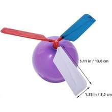 Tendencia10Piezas Conjunto de Inflables de Voladores Interactivos Exteriores Helicópteros de Juguete con Silbato Accesorios de BricolajeCalidad premium - 1 - Ver 3
