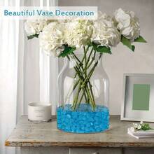 50/500pcs Luminous Garden Pebbles Stones, Colorful Glow Stones, For Garden Lawn Courtyard, Home Outdoor Walkway Corridor And Aquarium Decoration, Luminous Stones Perfect For Fish Tank, Path, Flower Bed, Potted Plant, Driveway DIY Design, Home Decor (Color Style Random)