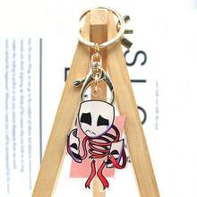 Keychain, Clown Rabbit Pendant - 積木人[金扣]亞克力 - 查看 11