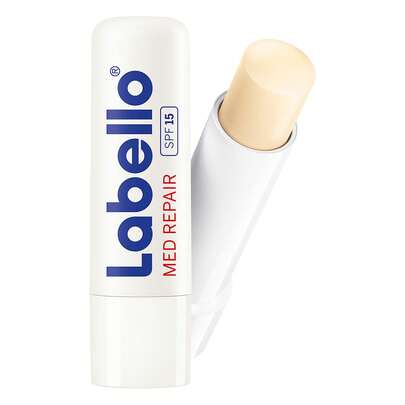 álsamo Labial Med Repair 4. 8g - Hidratante con FPS 15, Vitamina y Sin Aceites Minerales para Piel Sensible