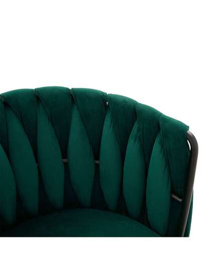 Fluwelen Seats Heavy Metal Frame, 180 Degree Swivel Function, Back, Zachte Luxurious Flexible Between Living Room, Budol Creative Workspace (Set Of 2) view 9