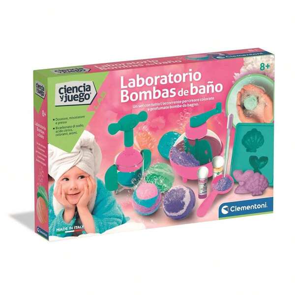 Clementoni Laboratorio Bombas De Jabón Clementoni ✅ Entrega 24/48h a España (península) - Manualidades - Ref. 55628