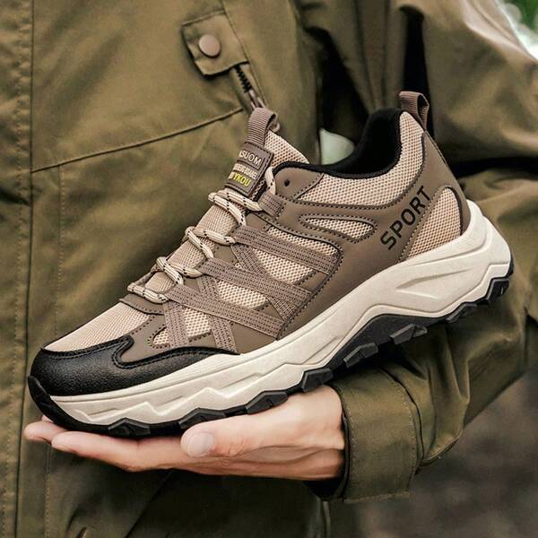 New Outdoor Sports Casual Hiking Shoes, Breathable Mesh, Versatile, Suitable For Autumn