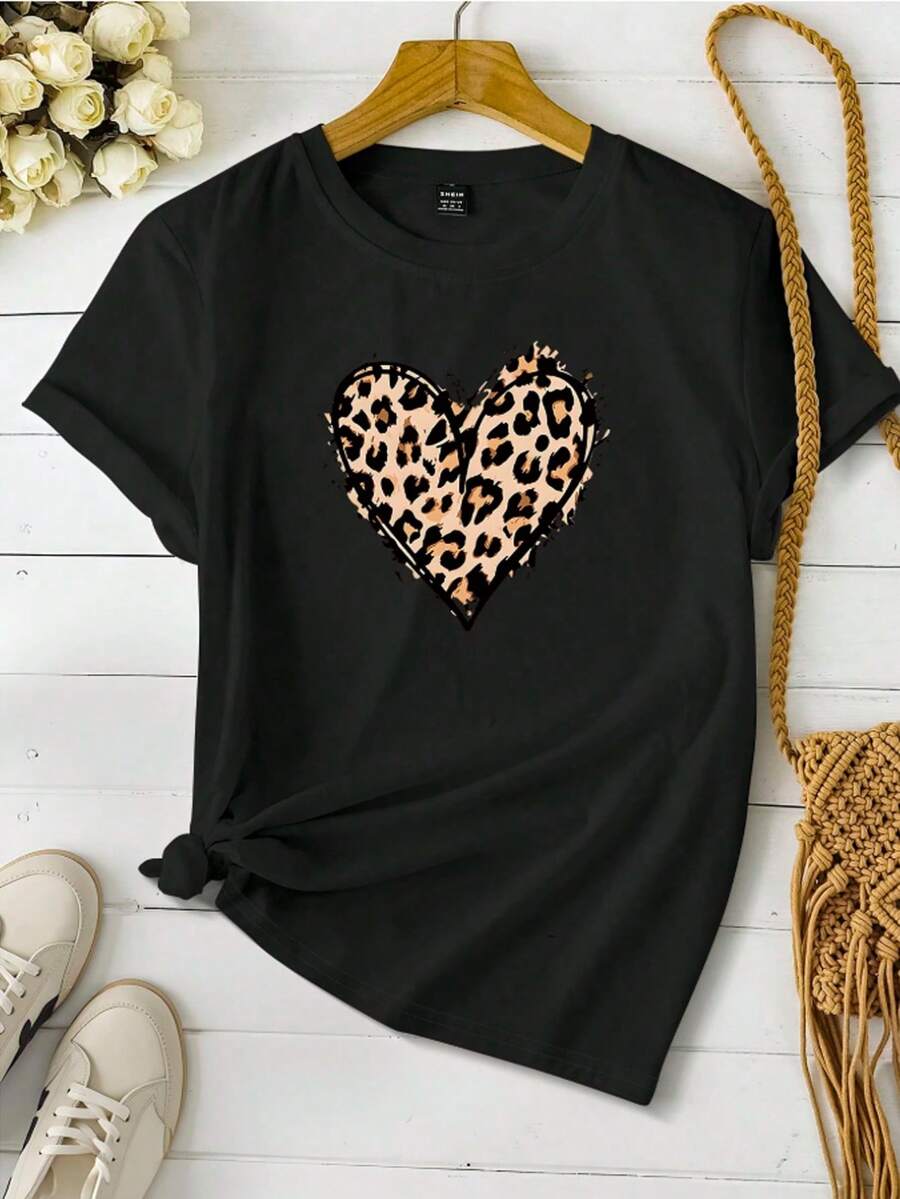 camisetas blusas para dama casuales elegantes premium playeras juvenil disfraces sudaderas para mujer camisetas de mujer liso playera disfraces de mujer niña disfraz de Navidad - Negro - Ver 1