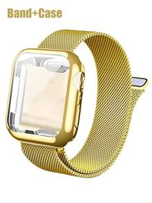 Gold Strap + TPU Case