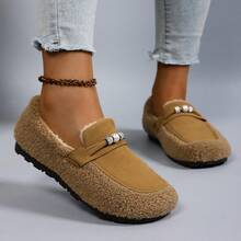 STEPREACH Women's Autumn/Winter New Breathable Comfortable Warm Casual Ankle Boots,Fur Boots - Khaki - View 12