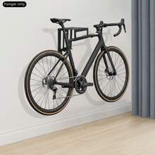 Wandhalter Für Fahrräder, Multifunktions Wandhalter Für Fahrräder, Helme, Schuhe, Brillenhänger, 11,8 * 10 * 13,4 Zoll - Schwarz - Übersicht 2