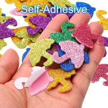Foam Stickers, EVA Self Adhesive Glitters Foam Shape Sticker Craft Supplies For Scrapbook Card DIY Making Home Decor - 雨傘60把 - 查看 4