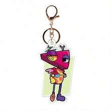 Keychain, Clown Rabbit Pendant - 積木人[金扣]亞克力 - 查看 7