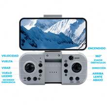 ELE-GATE Mini Dron con Camara Dual HD WIFI 4G con Control - Multicolor - Ver 4