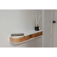 Desktop Storage Racks - Black/Oak - View 7