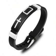 Men Bangles - Black - View 5