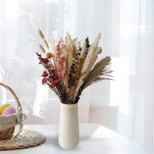 Artificial Flower Bouquet, Colorful Dried Flowers Fake Flowers Bouquet Valentines Day Present - Multicolor - Ver 5