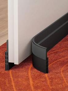 Paraspifferi per porta - Guarnizione premium per porta, striscia paraspifferi/guarnizione per porta, sigillatura per fessure di porte da camera da letto, resistente al vento e agli insetti, insonorizzante (risparmio energetico - installazione rapida e semplice) Strisce per porta ideali per tenere il freddo fuori - Multicolore - Visualizzare 8
