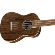 Soprano Ukulele, Walnut Fingerboard, Daphne Blue, Comes With Virtual Lessons - Bocote - View 3