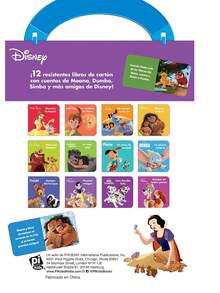 LIBRO INFANTIL- LOS MEJORES AMIGOS- MI PRIMER BIBLIOTECA. Incluye 12 encantadores libros de cartón ideales para las manos pequeñas. Cada cuento presenta a los personajes más queridos como Moana, Dumbo, Simba y muchos más. Con ilustraciones coloridas y textos sencillos, estos libros ayudan a desarrollar el amor por la lectura, la imaginación y las habilidades tempranas de los niños. ¡Un set perfecto para disfrutar, aprender y compartir momentos mágicos en familia! - Libro único - Ver 2