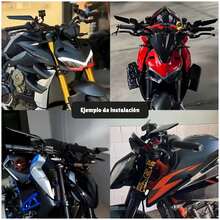 Universal Modified Invisible Rearview Mirror Spoiler - A - View 8