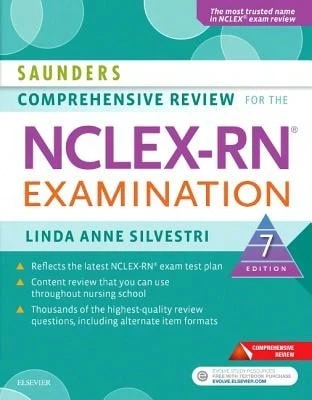Pre-Owned Saunders Comprehensive Review For The Nclex-Rn(R) Examination (Paperback) By Linda Anne Silvestri