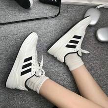 Adidas LITEBALLER Unisex Low-Top Casual Sneakers - White - View 4