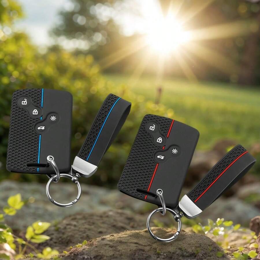 Schlüsselanhänger-Abdeckung Autoschlüsselanhänger für Renault Megane 2 3 Clio Scenic Duster Kaptur Captur Logan Laguna Zoe Koleos Danilo Nema Fluence