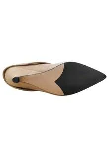 Autumn/Winter New Pointed Toe Over-The-Knee Belt Buckle Platform Mid-Heel Tall Boots, High Heeled Boots, Black Velvet - Camel - View 6