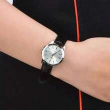 Casio STANDARD Series Business Leisure Simple Date Display Quartz Movement Japanese And Korean Watch Men's Watch LTP-V004L-7A - White - View 3