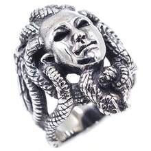 1pc Stainless Steel Snake Design Ring, Fashionable & Unique, Suitable Gift For Friends, Colleagues, Parents, Boyfriend/Girlfriend - Silver - View 2