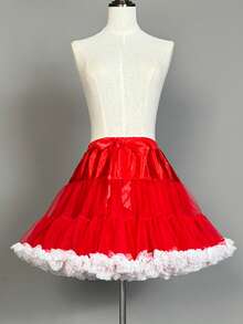 Fluffy Puffy Slip For Women Under Dress Layered Full Petticoat With Soft Tulle For Ballgown & A-Line Dresses Comfortable Waistband For All-Day Wear Fall Clothes For Women