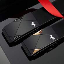 1pc Horse Pattern Men's Ratchet Belt, Luxury Brand Suit Belt, Ideal Gift Choice Old Money Vintage Autumn/Fall Urban Outfit Classic Christmas Winter Fashion Daily Men Boyfriend Gift - A - View 2