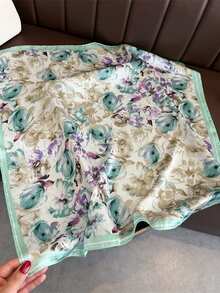 1 pieza Pañuelo con estampado de paisley, pañuelo versátil para la cabeza/cuello/cabeza para uso diario - Multicolor - Ver 11