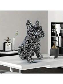 قطعة واحدة - تمثال بلدوج - نحت كلب من الراتنج لديكور المنزل والمتجر، هدية مثالية لعيد الميلاد ورأس السنة (قد تكون بعض الأجزاء عشوائية)، ضروريات العطلات، الخريف، ، عيد الميلاد، الكرنفال، اليوم الوطني، الخريف، عيد الاستقلال (سيتم شحن نمط عشوائي)