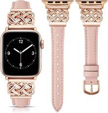 Smart Watch Strap - Pink/Rose Gold - View 12