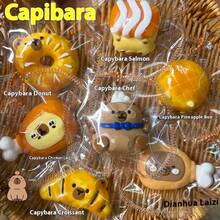 1pc 2025新款水豚捏捏乐超级减压奶油泥质感回弹硅胶玩具 - 随机颜色链 - 生日礼物，圣诞礼物，完美礼品，收藏展示，发烧友收藏 - 彩色 - 查看 9