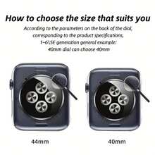 2pcs Watch Screen Protector, 3D Curved Edge Scratch-Resistant, Bubble-Free, High Definition, Flexible Soft Film Protector For Apple Watch Series 11/SE 3/Ultra 3/49/45/44/42/41/40/38mm - Transparent-2Pack - View 7